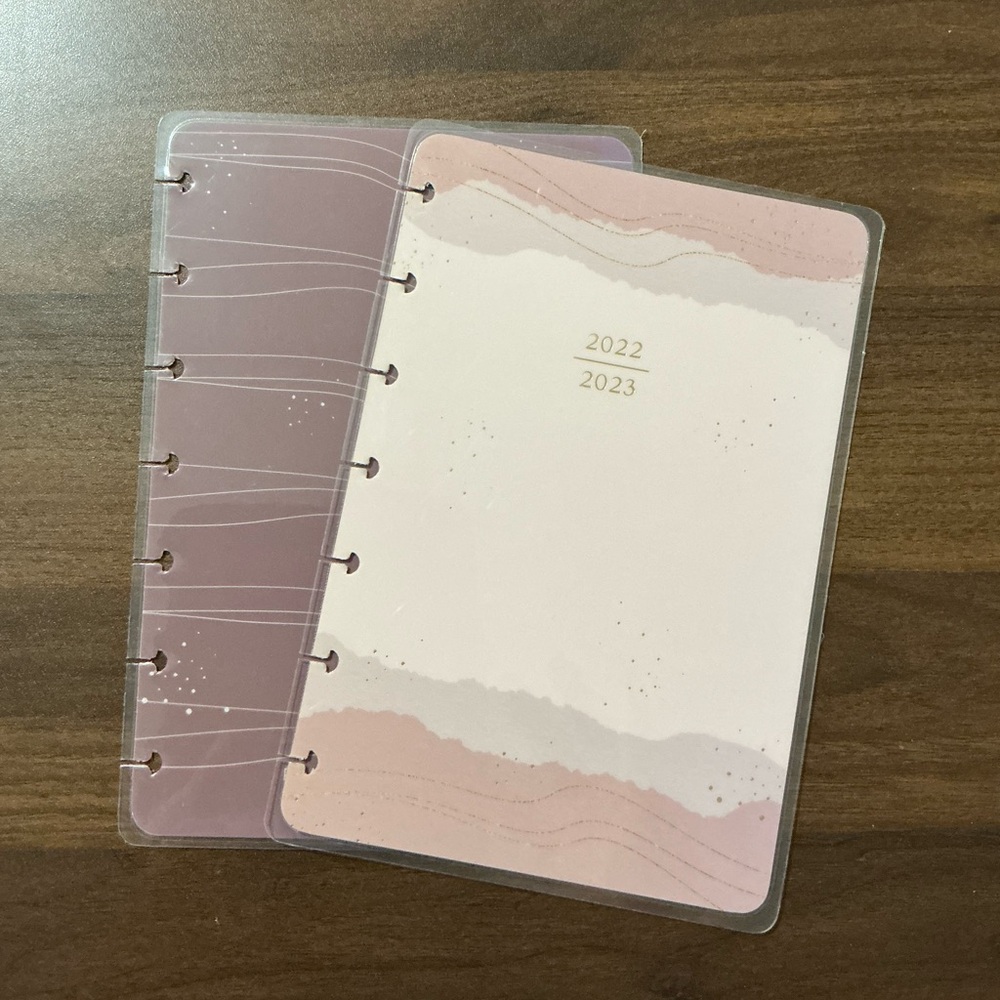 The Happy Planner Pink and Cream Home Office Planner
